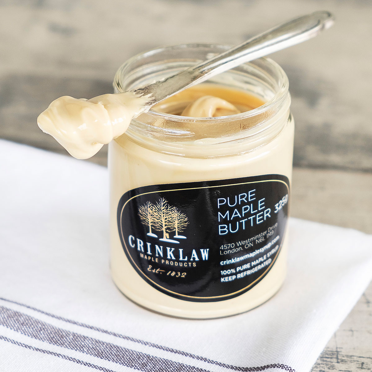 Crinklaws Pure Maple Butter